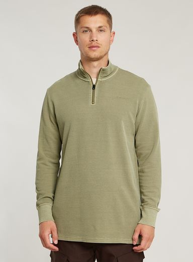 Overdyed Half Zip Tweeter